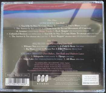 2CD Jim Hall: Concierto / Big Blues / Studio Trieste