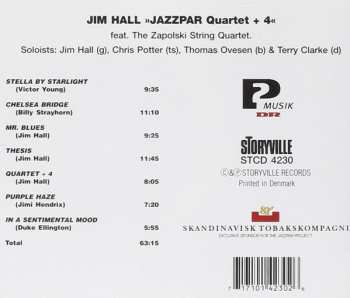 CD Jim Hall: Jazzpar Quartet + 4