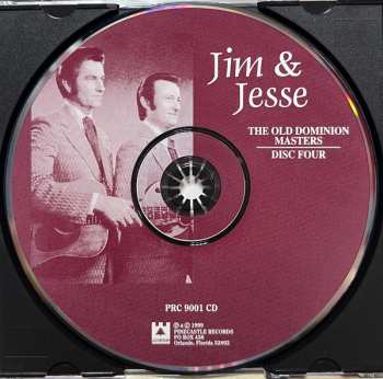 4CD/Zestaw pudełkowy Jim & Jesse: The Old Dominion Masters