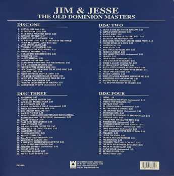 4CD/Zestaw pudełkowy Jim & Jesse: The Old Dominion Masters