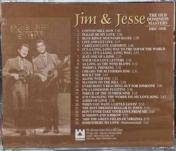 4CD/Zestaw pudełkowy Jim & Jesse: The Old Dominion Masters