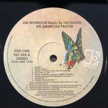 LP The Doors: An American Prayer - Music By The Doors