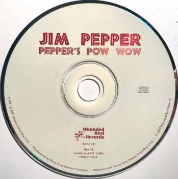 CD Jim Pepper: Pepper's Pow Wow