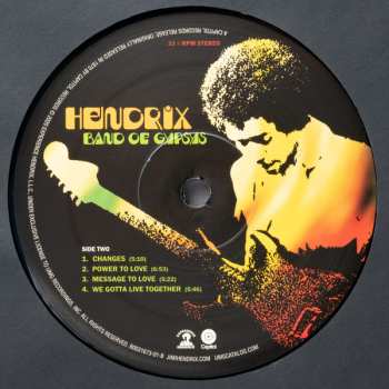 LP Jimi Hendrix: Band Of Gypsys