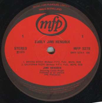 LP Jimi Hendrix: What'd I Say