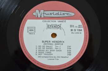 4LP/Zestaw pudełkowy Jimi Hendrix: The Greatest Original Sessions