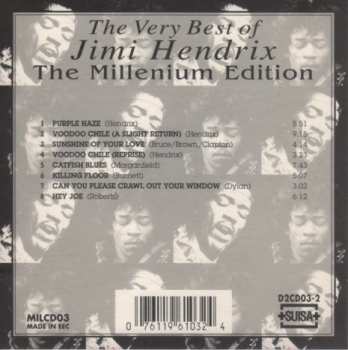2CD Jimi Hendrix: The Very Best Of Jimi Hendrix (The Millenium Edition)