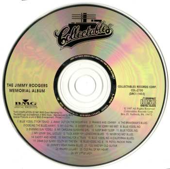 CD Jimmie Rodgers: Memorial Album