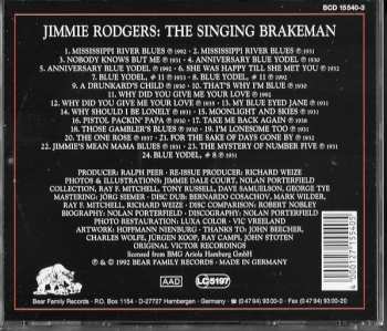 6CD/Zestaw pudełkowy Jimmie Rodgers: The Singing Brakeman