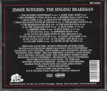 6CD/Zestaw pudełkowy Jimmie Rodgers: The Singing Brakeman