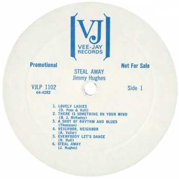 LP Jimmy Hughes: Steal Away