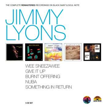 5CD/Zestaw pudełkowy Jimmy Lyons: The Complete Remastered Recordings On Black Saint & Soul Note