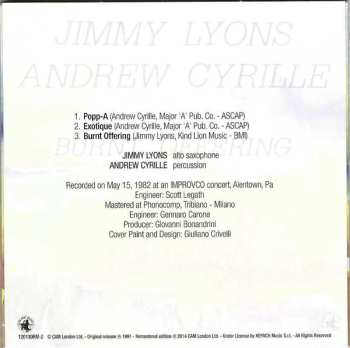 5CD/Zestaw pudełkowy Jimmy Lyons: The Complete Remastered Recordings On Black Saint & Soul Note