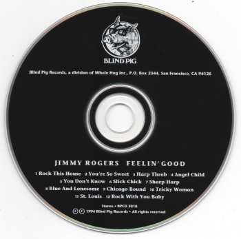 CD Jimmy Rogers: Feelin' Good