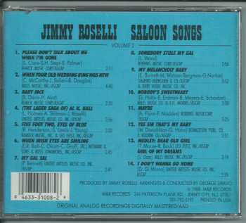 CD Jimmy Roselli: Saloon Songs Volume Two