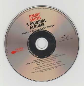 5CD/Zestaw pudełkowy Jimmy Smith: 5 Original Albums
