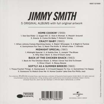 5CD/Zestaw pudełkowy Jimmy Smith: 5 Original Albums