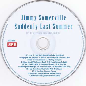 CD Jimmy Somerville: Suddenly Last Summer LTD
