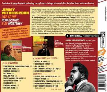 CD Jimmy Witherspoon: Live At The Renaissance & At Monterey