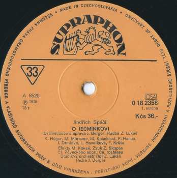 LP Jindřich Spáčil: O Ječmínkovi