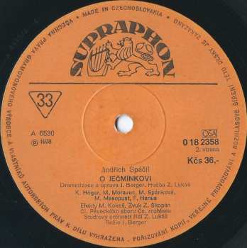 LP Jindřich Spáčil: O Ječmínkovi