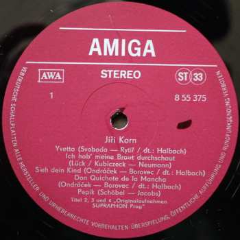 LP Jiří Korn: Jiři Korn