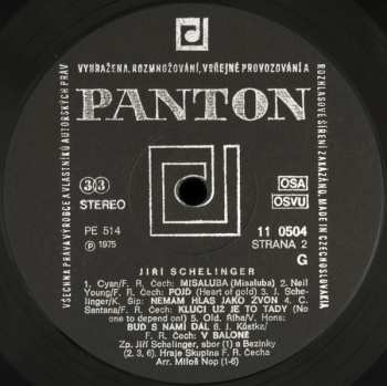 LP Jiří Schelinger: Nemám Hlas Jako Zvon