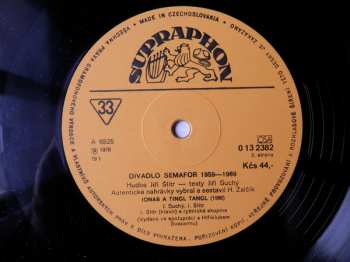 3LP Jiří Suchý & Jiří Šlitr: Divadlo Semafor 1959 - 1969 (1-3)
