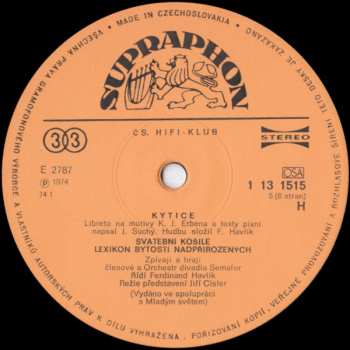 3LP/Zestaw pudełkowy Jiří Suchý: Kytice (3xLP + BOX + BOOKLET)