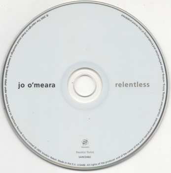 CD Jo O'Meara: Relentless