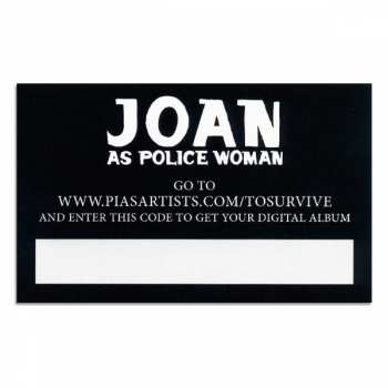 LP Joan As Police Woman: To Survive