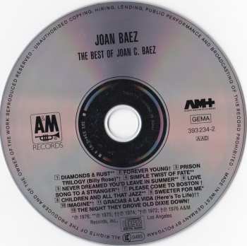 CD Joan Baez: The Best Of Joan C. Baez