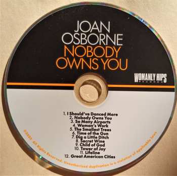 CD Joan Osborne: Nobody Owns You