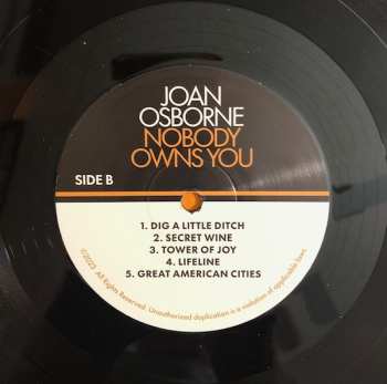 LP Joan Osborne: Nobody Owns You