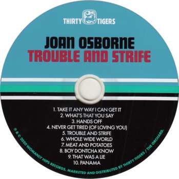 LP Joan Osborne: Trouble & Strife