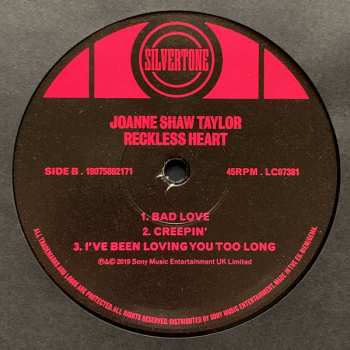 2LP Joanne Shaw Taylor: Reckless Heart