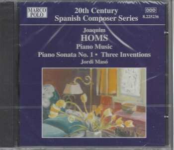 CD Jordi Masó: Piano Music Volume 2: Piano Sonata No. 1 • Three Inventions