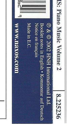 CD Jordi Masó: Piano Music Volume 2: Piano Sonata No. 1 • Three Inventions