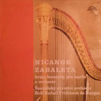 LP Joaquín Rodrigo: Hraje Koncerty Pro Harfu A Orchester