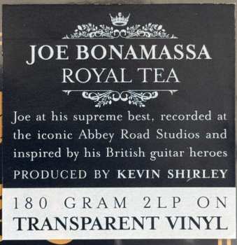 2LP Joe Bonamassa: Royal Tea CLR | LTD