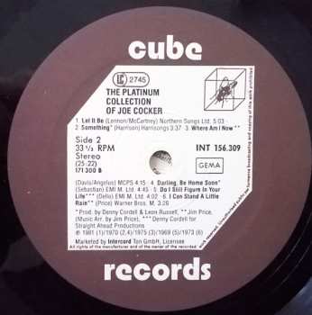 2LP Joe Cocker: The Platinum Collection Of Joe Cocker