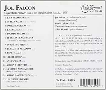CD Joseph Falcon: Cajun Music Pioneer