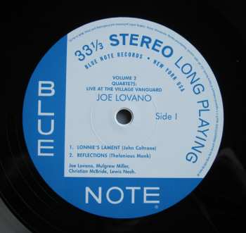 2LP Joe Lovano: Quartets: Live At The Village Vanguard Volume 2