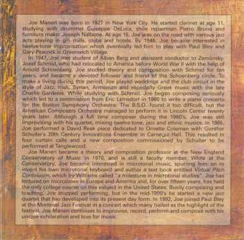 CD Joe Maneri Quartet: Get Ready To Receive Yourself