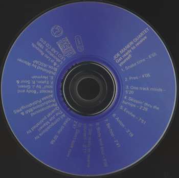 CD Joe Maneri Quartet: Get Ready To Receive Yourself