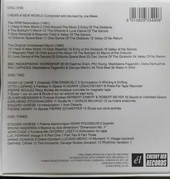 3CD/Zestaw pudełkowy Joe Meek: I Hear A New World. An Outerspace Music Fantasy By Joe Meek (The Pioneers Of Electronic Music)