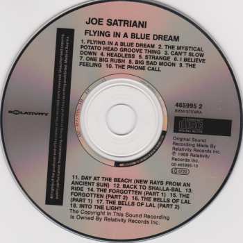 CD Joe Satriani: Flying In A Blue Dream