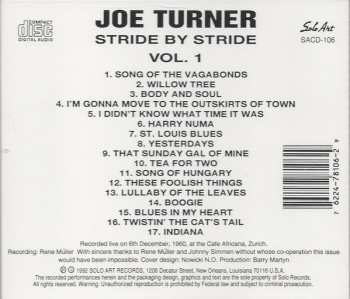 CD Joe Turner: Stride By Stride Vol. 1