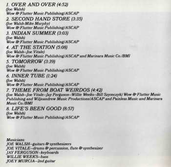 CD Joe Walsh: "But Seriously, Folks..."