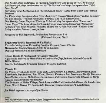 CD Joe Walsh: "But Seriously, Folks..."